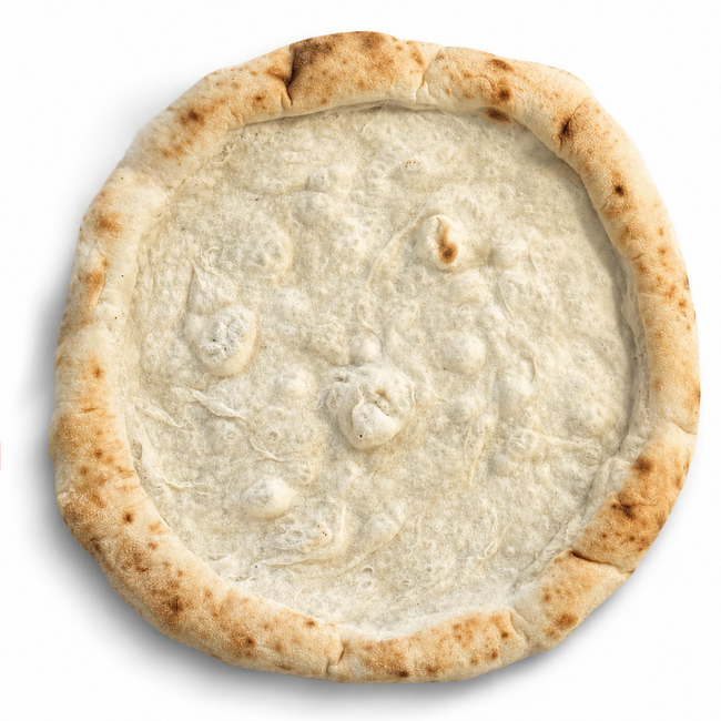 Artisan sourdough pizza base