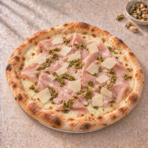 Mortadella and pistachio