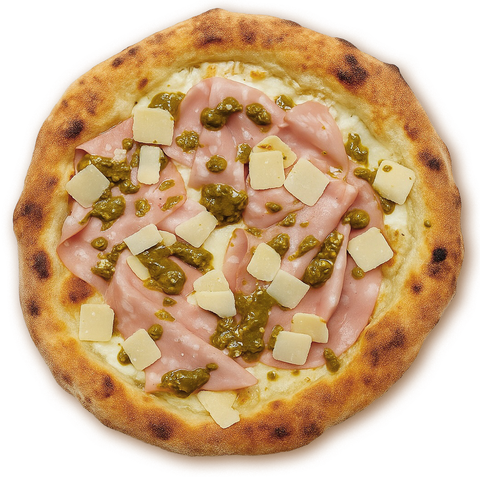 Mortadella and pistachio