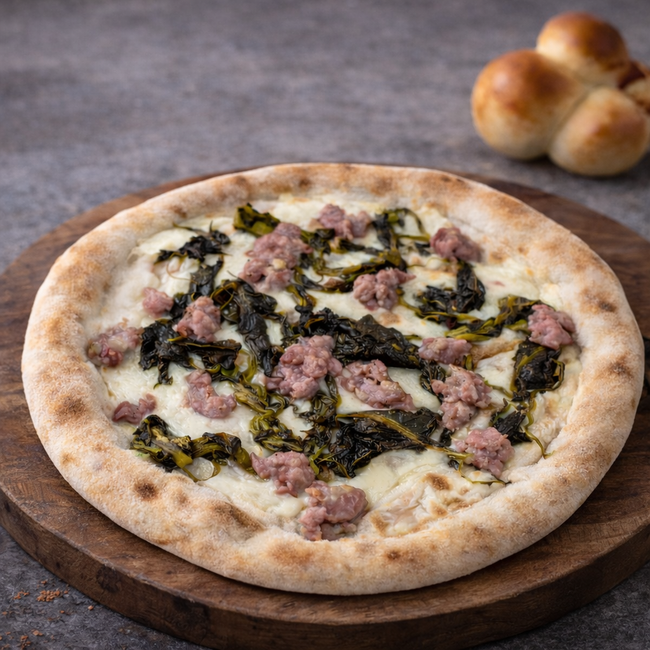 Sausage and Friarielli