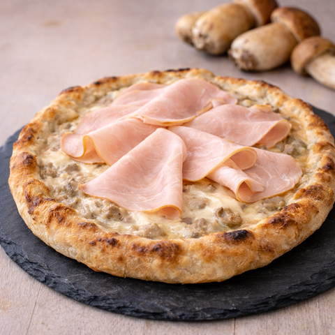 Italian beef bresaola and porcini mushroom sauce